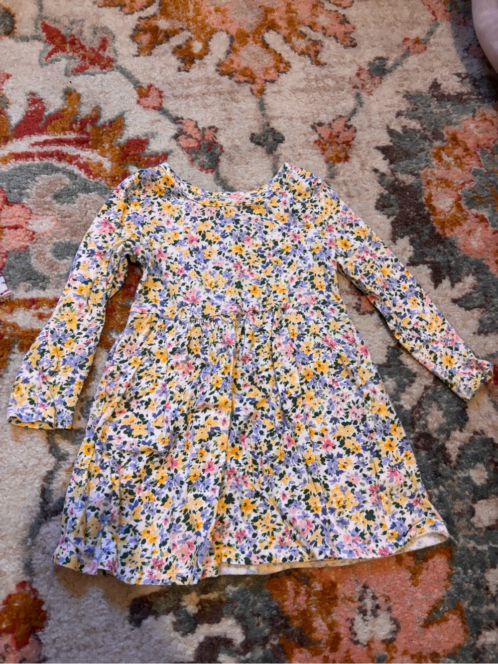baby gap Floral Long Sleeve Dress Girls 4T Like New
